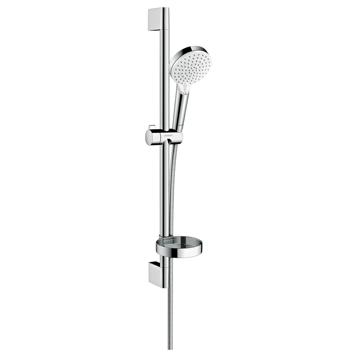 Crometta Vario Душевий набір 0,65 м, з мильницею Casetta, білий/хром
