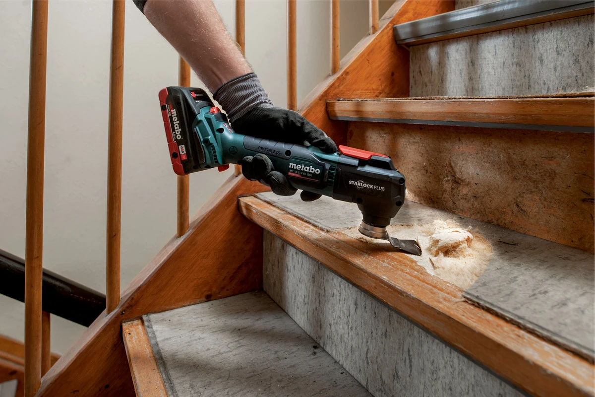 Багатофункціональний інструмент акумуляторний реноватор Metabo MT 18 LTX BL QSL 18В 8000-20000об/хв - 2