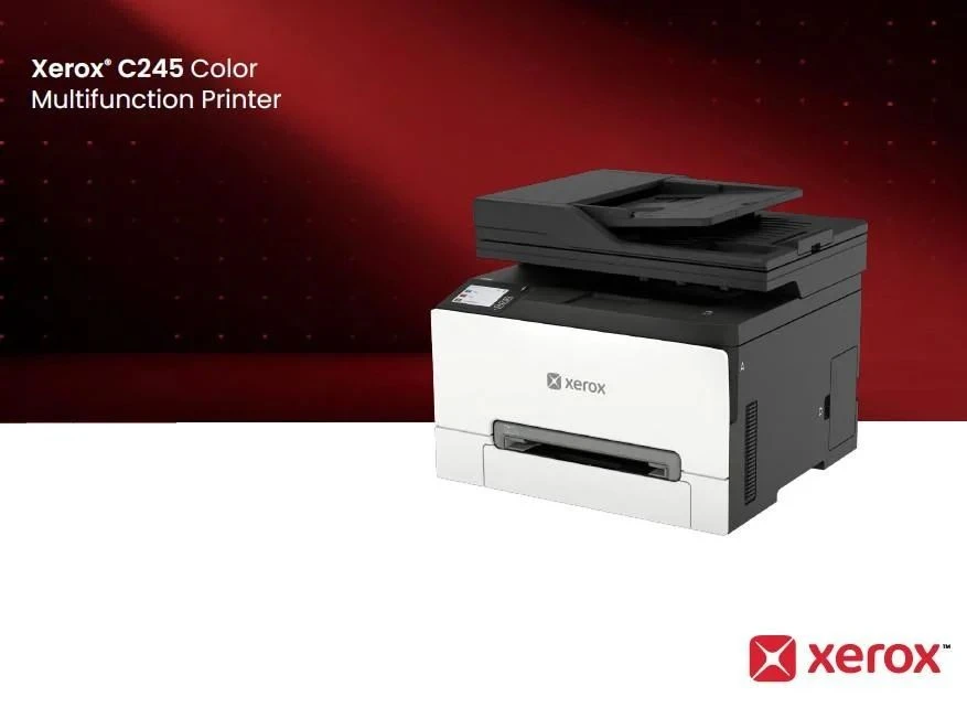 Багатофункціональний пристрій А4 кол. Xerox C245 25ppm ADF Duplex USB Ethernet Wi-Fi - 2