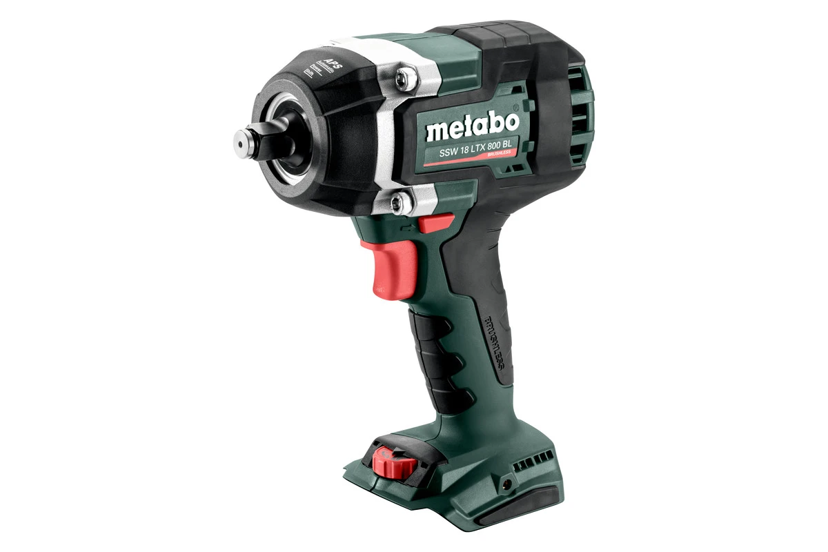 Гайковерт ударний акумуляторний Metabo SSW 18 LTX 800 BL 18В 800Нм 0-2575об/хв 0-3300уд/хв 1.95кг