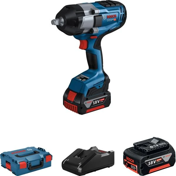 Гайковерт ударний акумуляторний Bosch Professional GDS 18V-1000 18В акб 2х5А·год 0-1000Нм 0-1750об/х