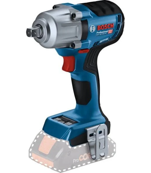 Гайковерт ударний акумуляторний Bosch Professional GDS 18V-450 PC 18В 0-450Нм 0-2300об/хв 0-3300уд/х - 2