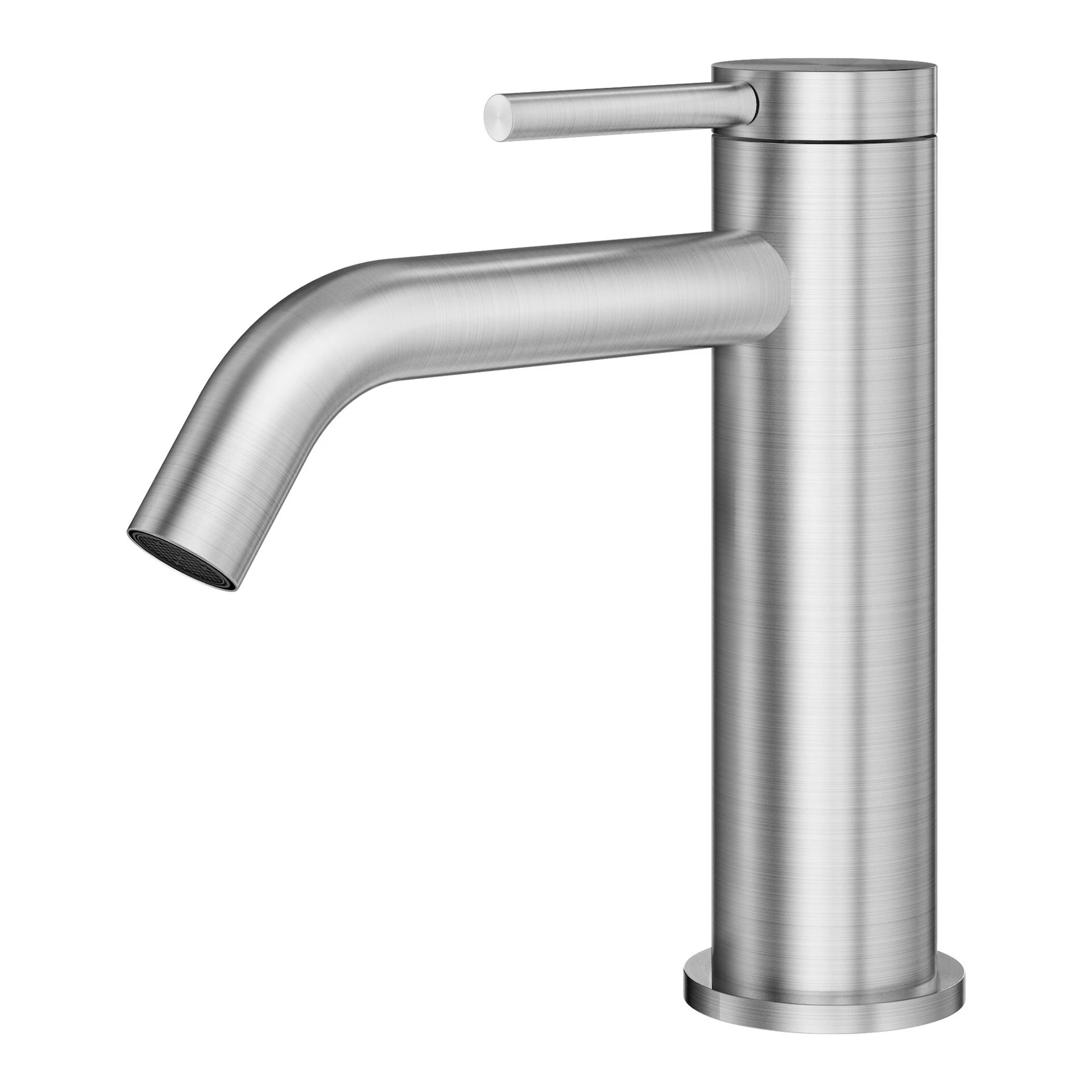 LOGICA INOX змішувач для умивальника 16 см, колір нержавіюча сталь
