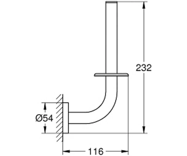 Grohe Essentials держатель для туалетной бумаги - 2