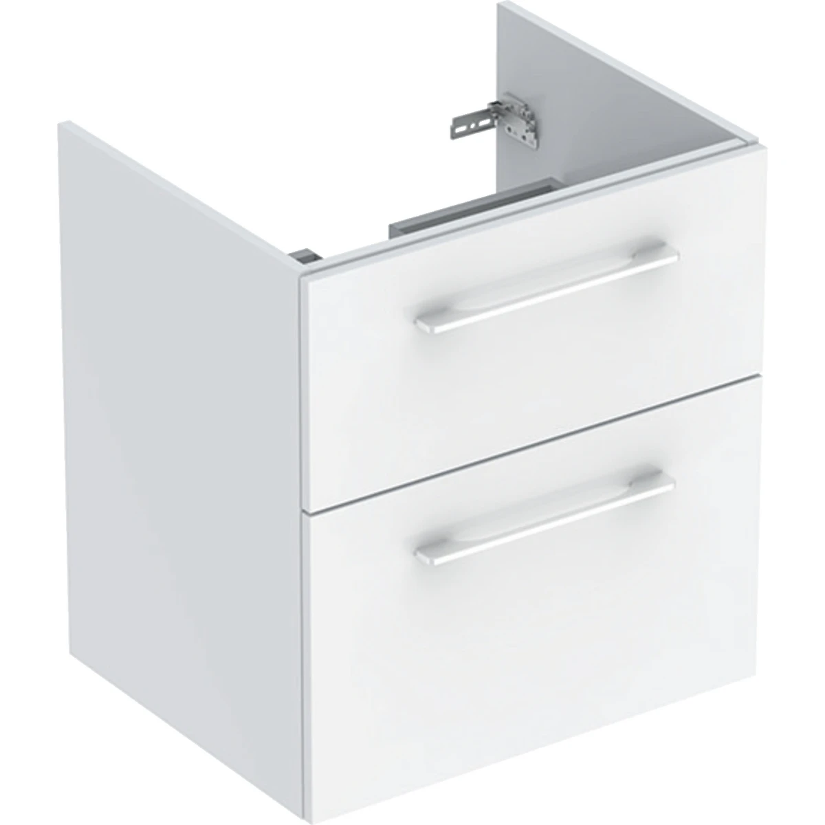 GEBERIT SELNOVA SQUARE шафка для вбудованого умивальника slim rim  60см, з двома шухлядами 58,8*63,5