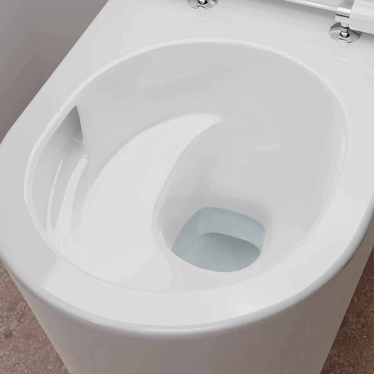 HANSGROHE ELU PURA S унітаз підвісний 54*36,6см AquaHelix Flush, HygieneEffect, в комплекте з сиденн - 2