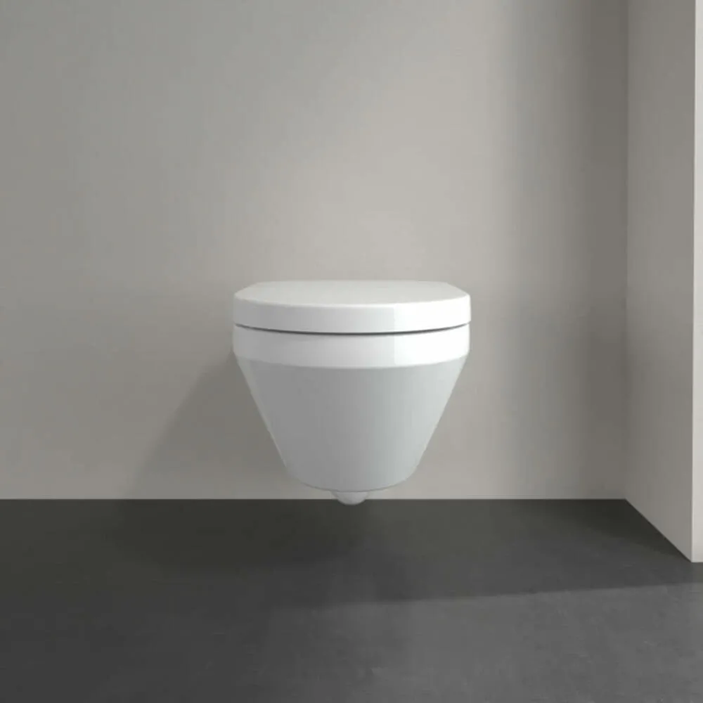 VILLEROY & BOCH ARCHITECTURA унітаз 37*53 см, підвісний, з відкритим змивним обідком, twistflush,  к - 2