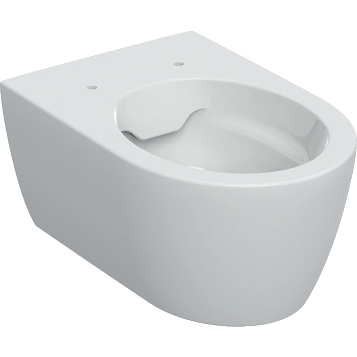 GEBERIT ICON чаша підвісного унітазу Rimfree, закрита форма, білий