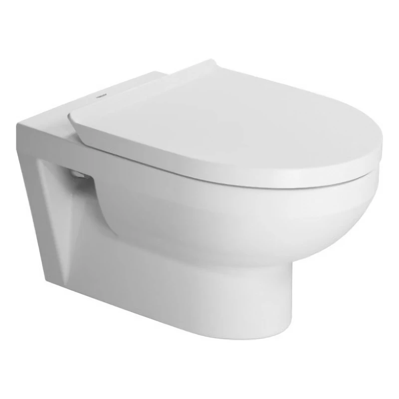 DURAVIT DURASTYLE BASIC Rimless унiтаз 36,5*54см, пiдвiсний, в комплектi з сидiнням з автомат. закри