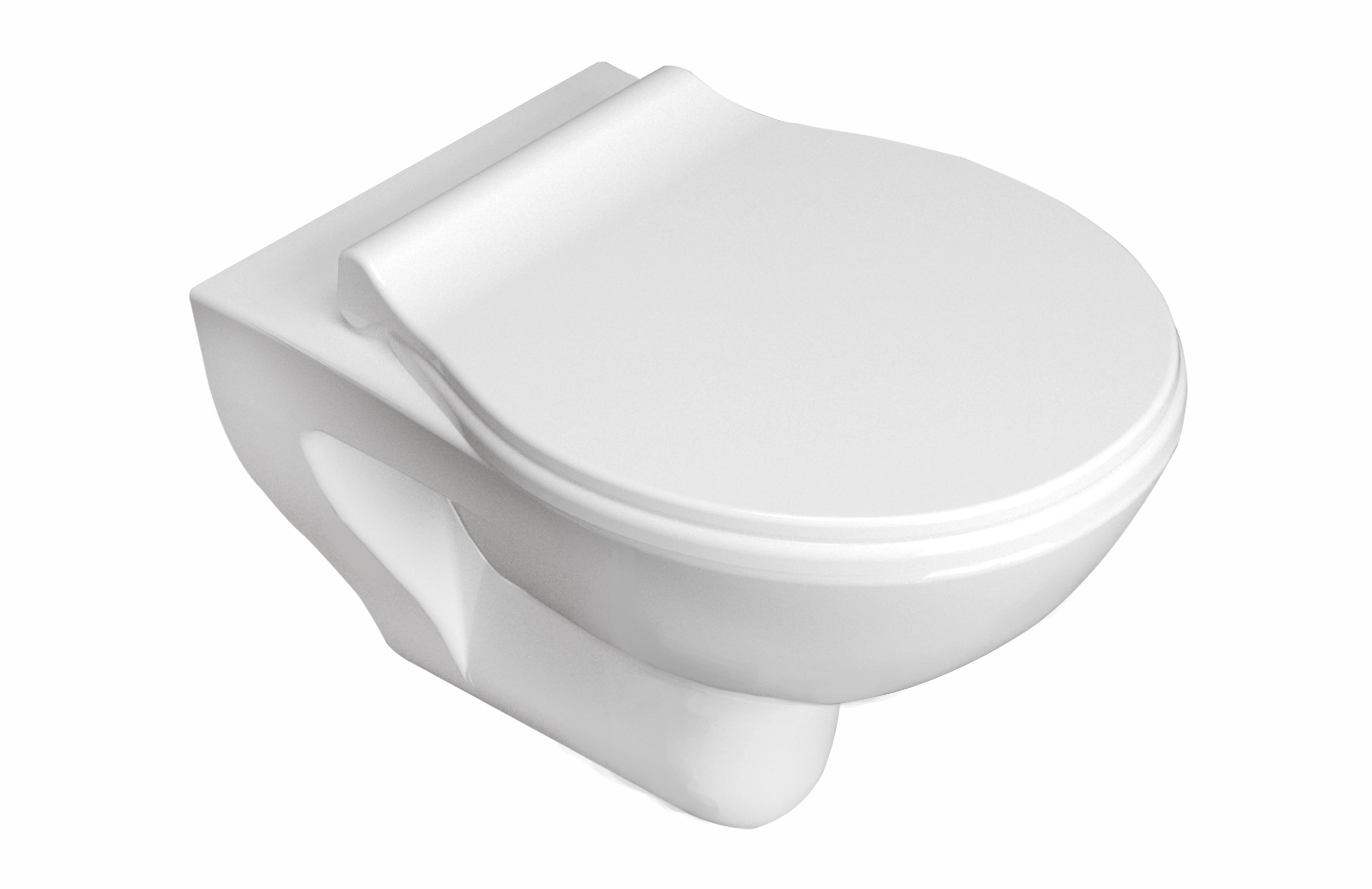 IMPRESE NETKA Rimless унітаз підвісний 53*36*37см, сидіння Duroplast Slim slow-closing