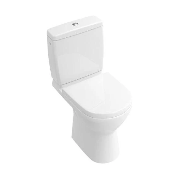 VILLEROY & BOCH O.NOVO уніитаз 36*61см підлоговий, вертикальний змив, коротка база, горизонтальний в