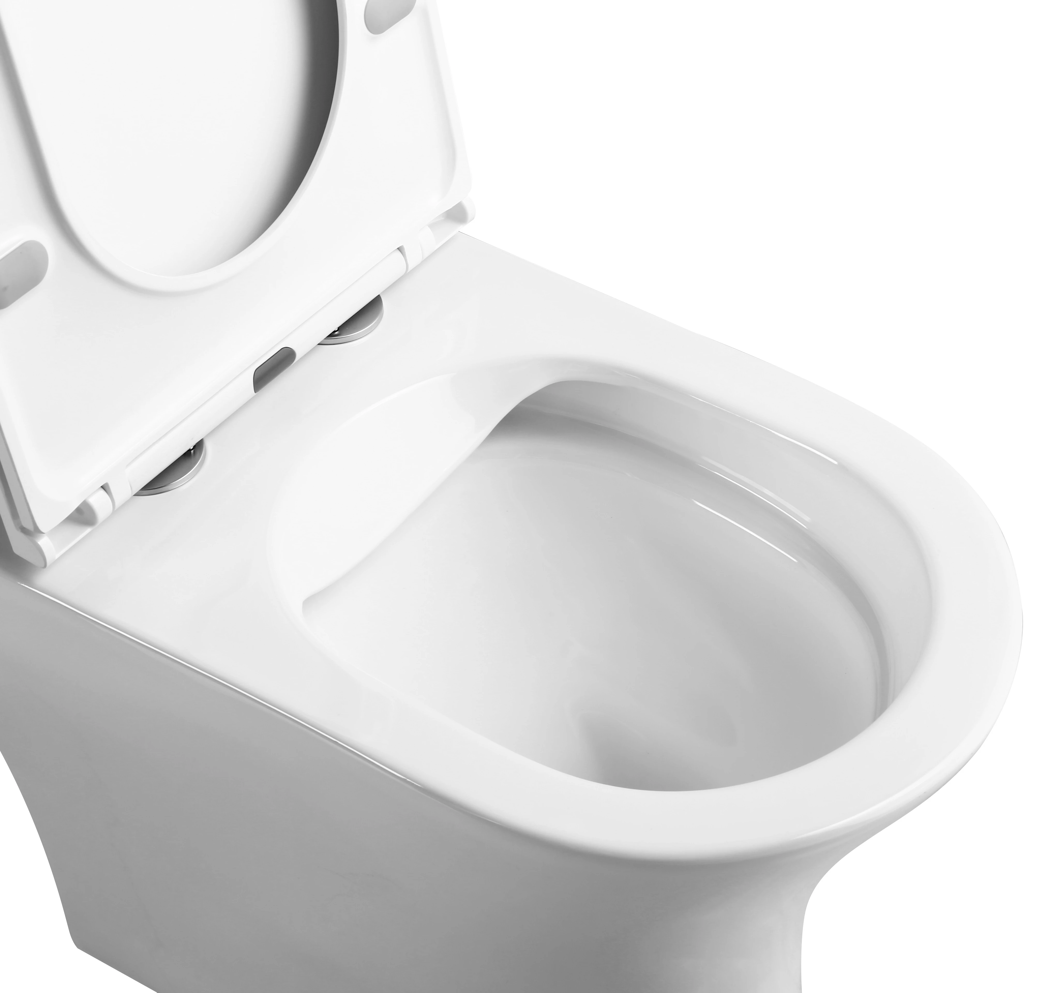 RJ FIRM Rimless, підлоговий унітаз з бачком не пристінний 65*36*83 см, сидіння duroplast slow-closng - 2