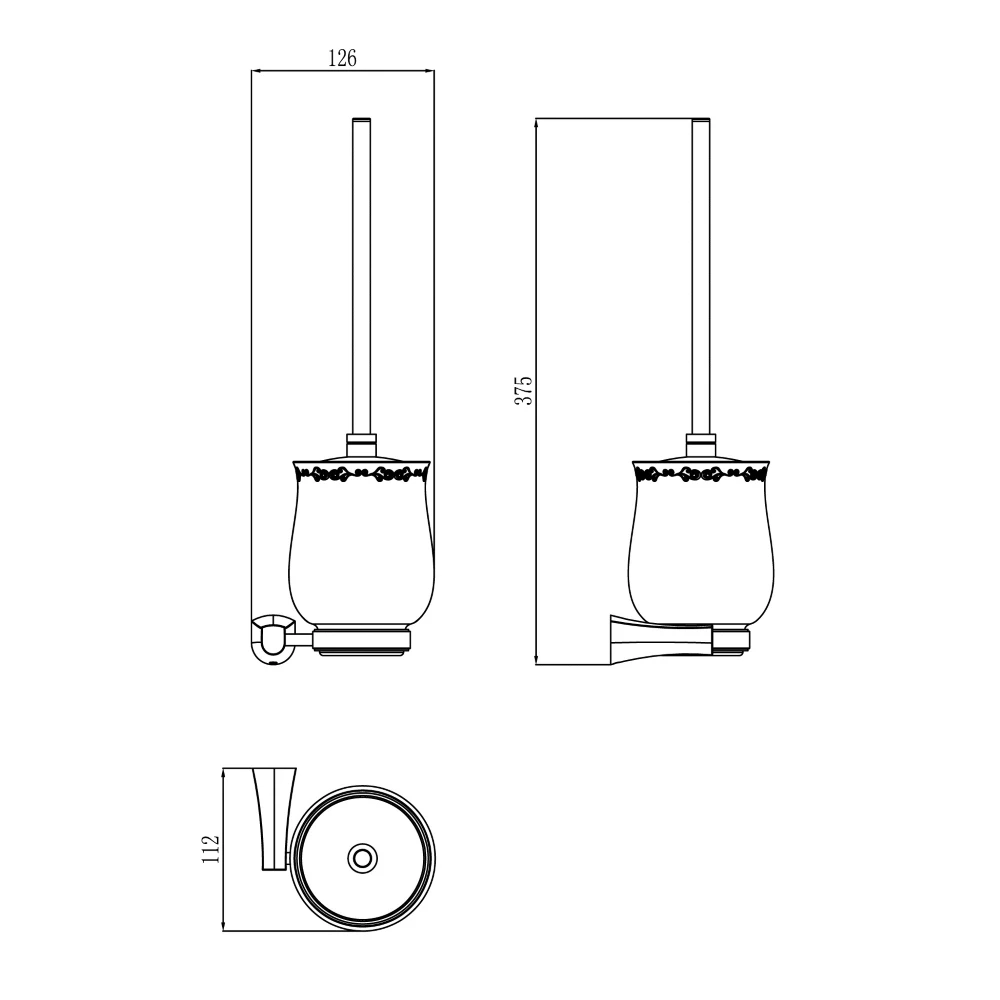 IMPRESE CUTHNA antiqua щiтка до унiтазу - 2