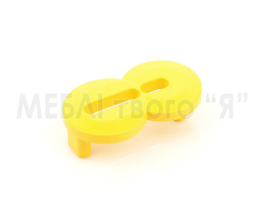 Меблева ручка Poliplast РП-8 Жовтий глянець