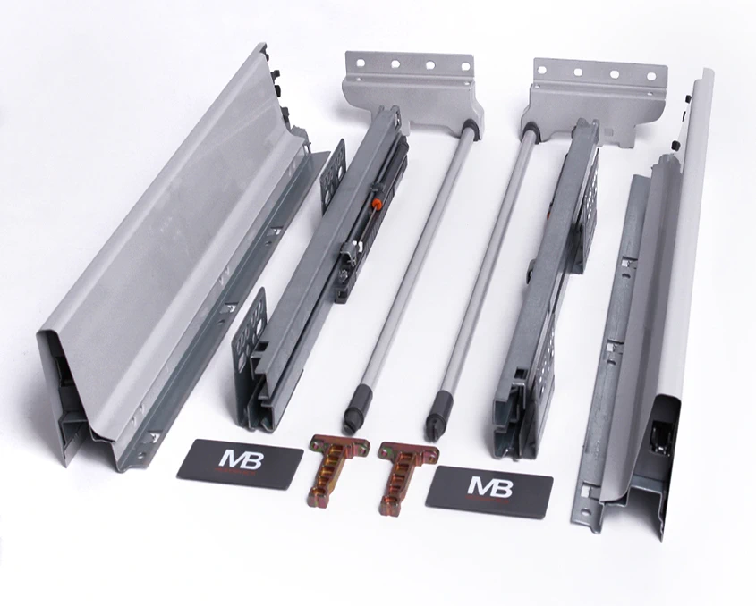 Напрямні GTV MODERN BOX PB-D-KPL500В L-500мм середній Н-135мм Сірий