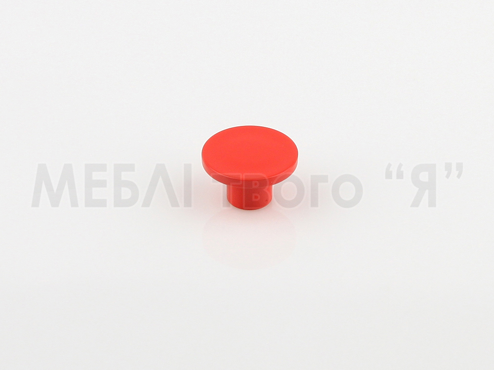 Меблева ручка Poliplast РП-25 Червоний глянець