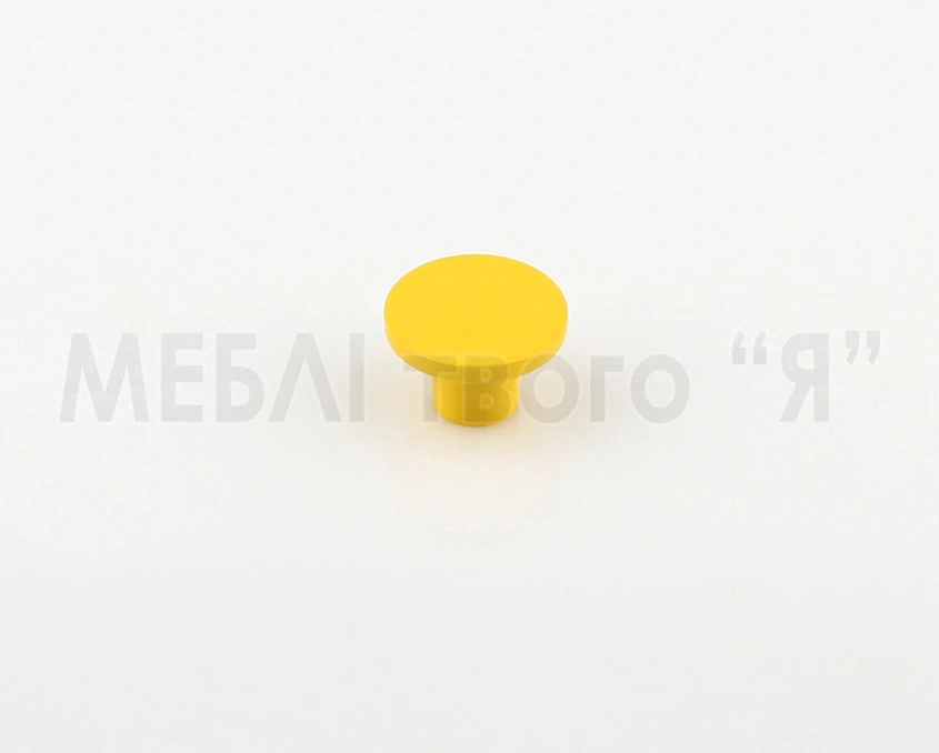 Меблева ручка Poliplast РП-25 Жовтий глянець