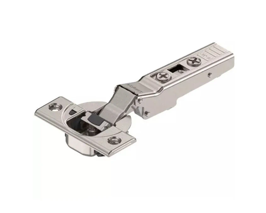 Петля Blum угловая для ДСП -15⁰ с встроенным Blumotion 79B3453 MB15- V50 NI Никель