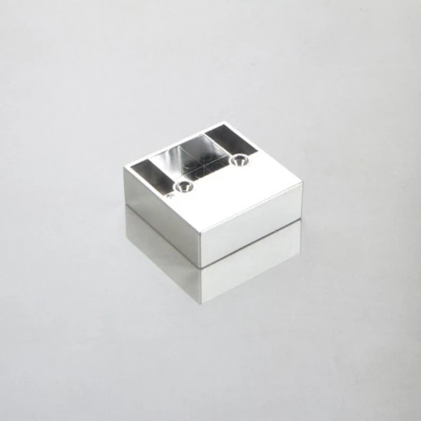 Ножка мебельная пластиковая Poliplast НП-5 H-20мм Хром