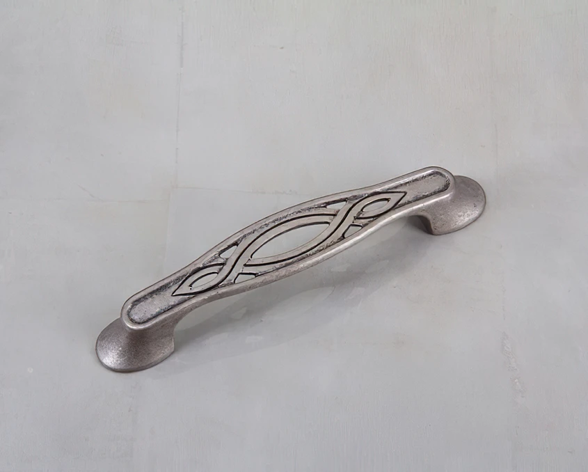 Мебельная ручка Giusti РГ 277 Старое серебро