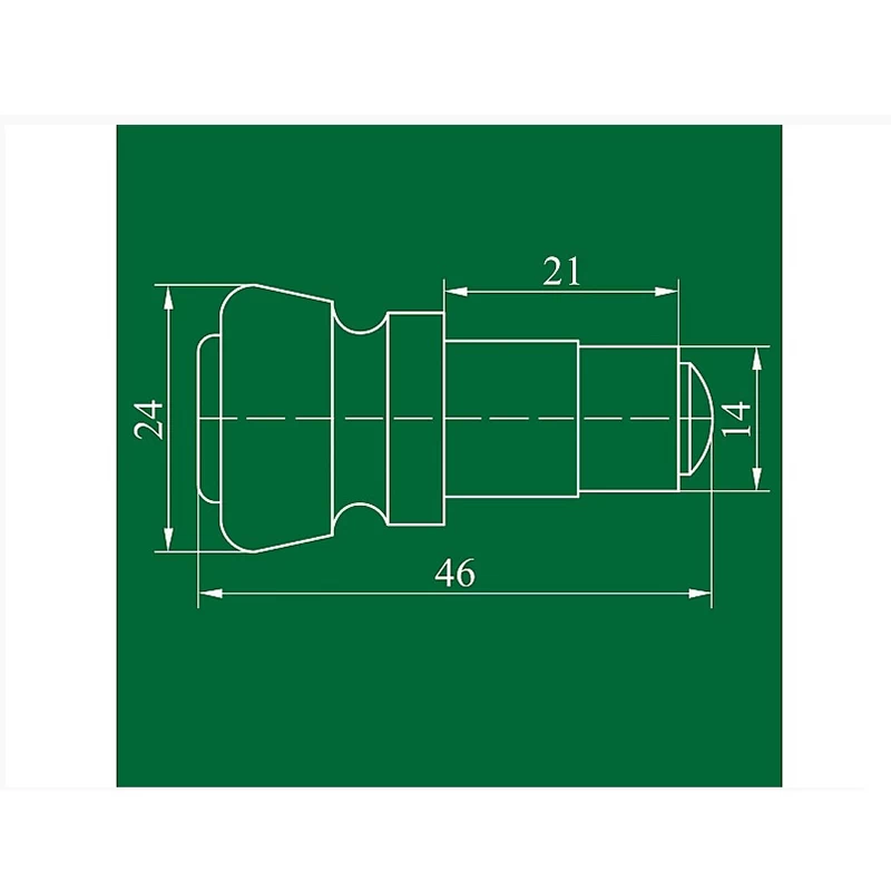 Заглушка релінга DC Золото ретро - 2