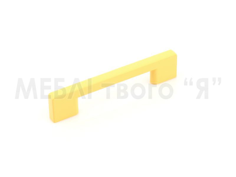 Мебельная ручка Poliplast РП-22/128 Желтый матовый