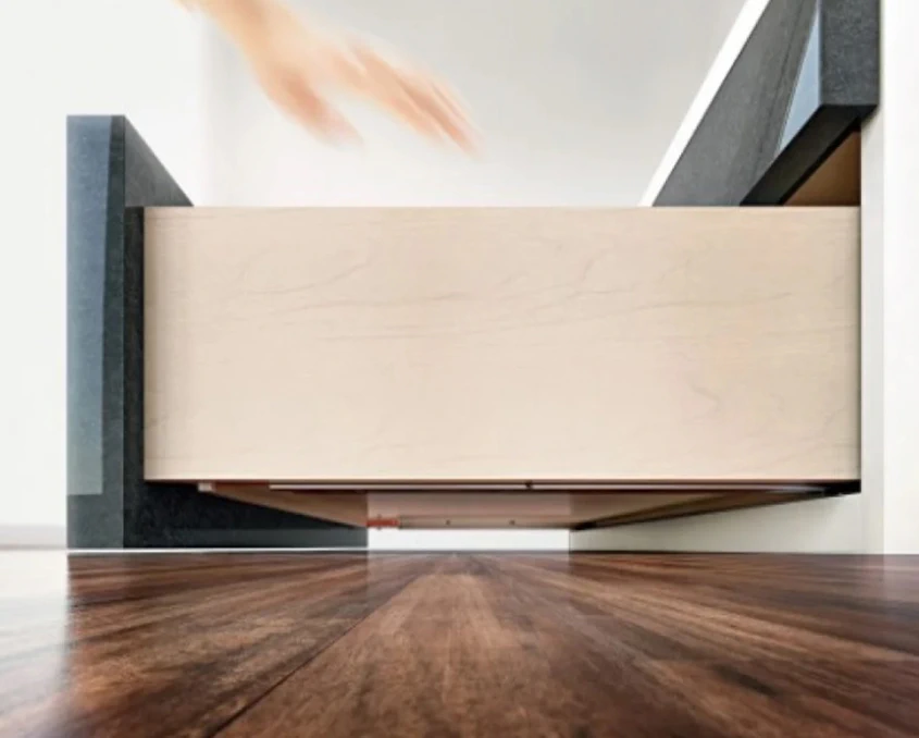 Направляющие Blum TANDEM 560F3500B L-350мм полного выдвижения с доводчиком 30кг 17-19мм - 2