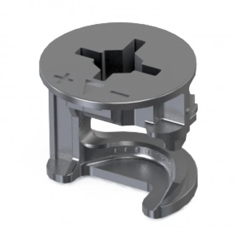 Корпус стяжки Mesan Minifix 102-01-05-413 под ДСП 18 мм Цинк