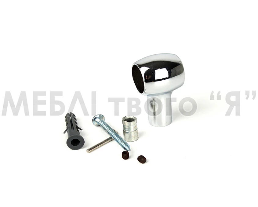 Тримач для рейлінга DC PL29534 Хром