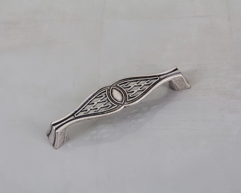 Мебельная ручка Giusti РГ 228 Старое серебро