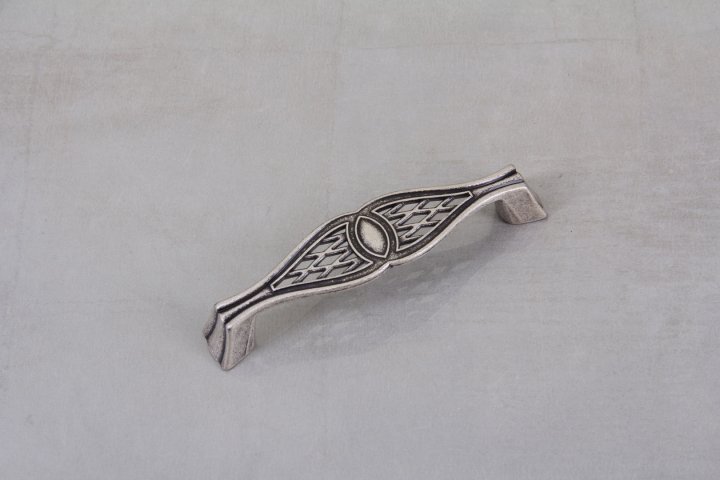 Мебельная ручка Giusti РГ 228 Старое серебро