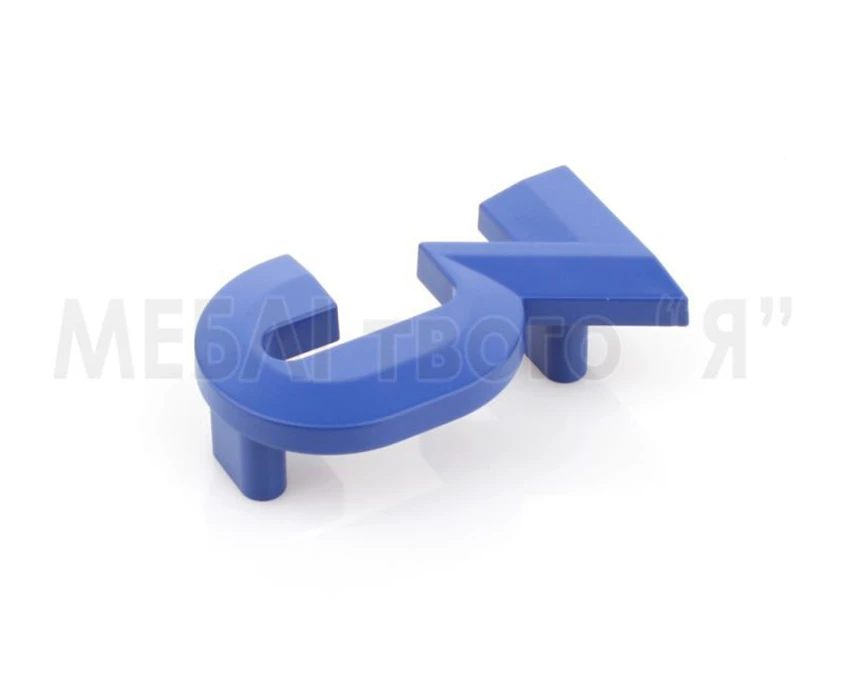 Меблева ручка Poliplast РП-3 Синій глянець