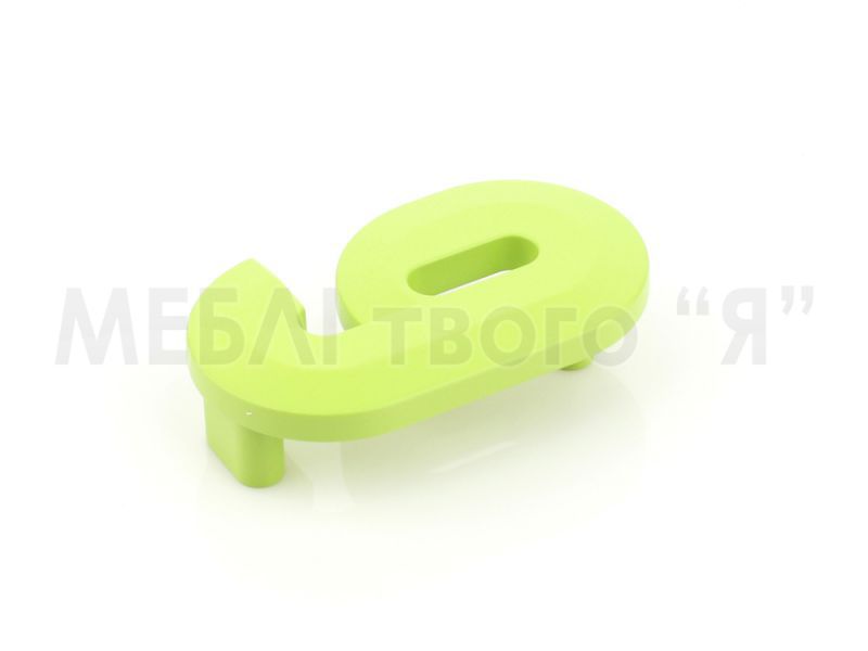 Мебельная ручка Poliplast РП-9 Зеленый матовый