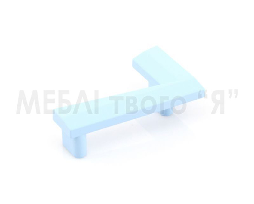 Мебельная ручка Poliplast РП-7 Голубой матовый