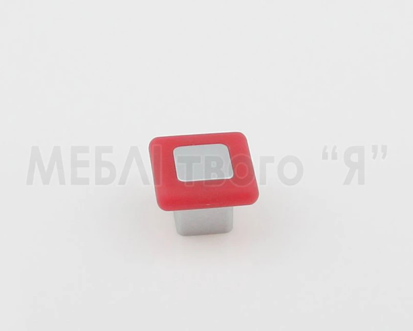 Мебельная ручка Poliplast РП-14 мягкая Красный