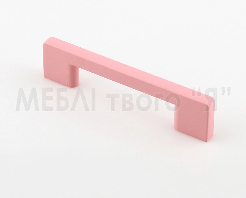 Меблева ручка Poliplast РП-22/96 Рожевий світлий матовий