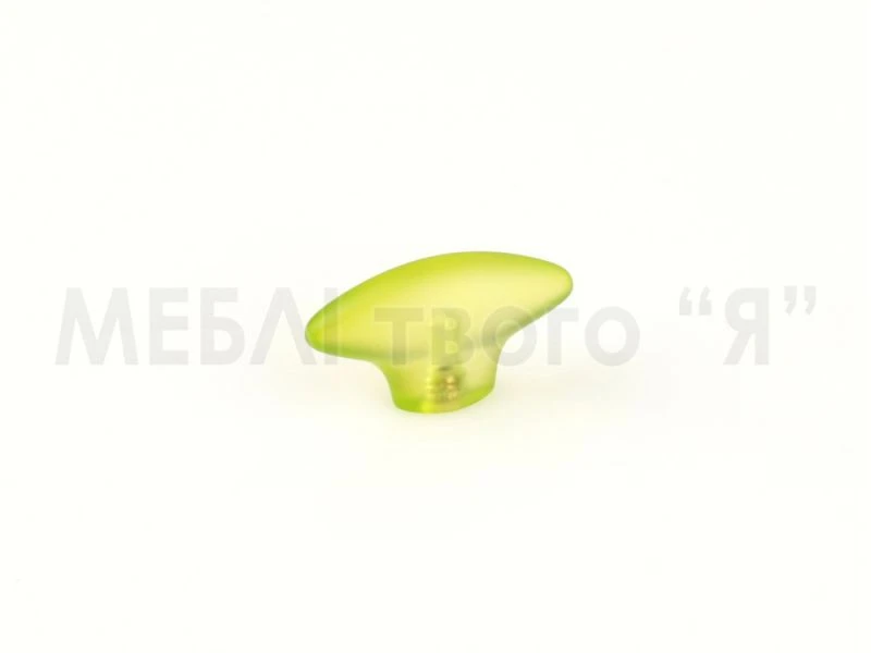 Меблева ручка Poliplast РП-20 Зелений прозорий