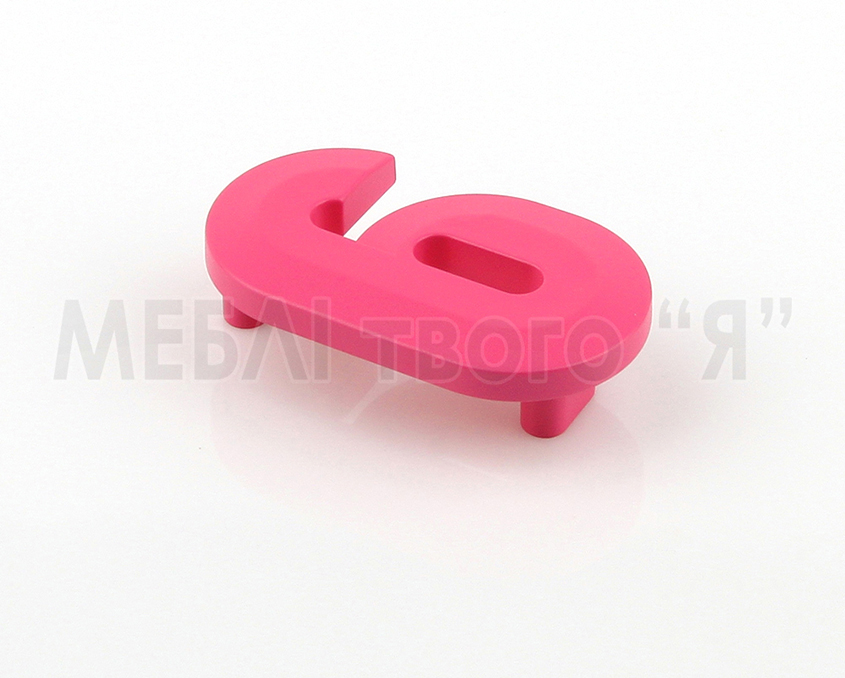 Мебельная ручка Poliplast РП-9 Розовый матовый