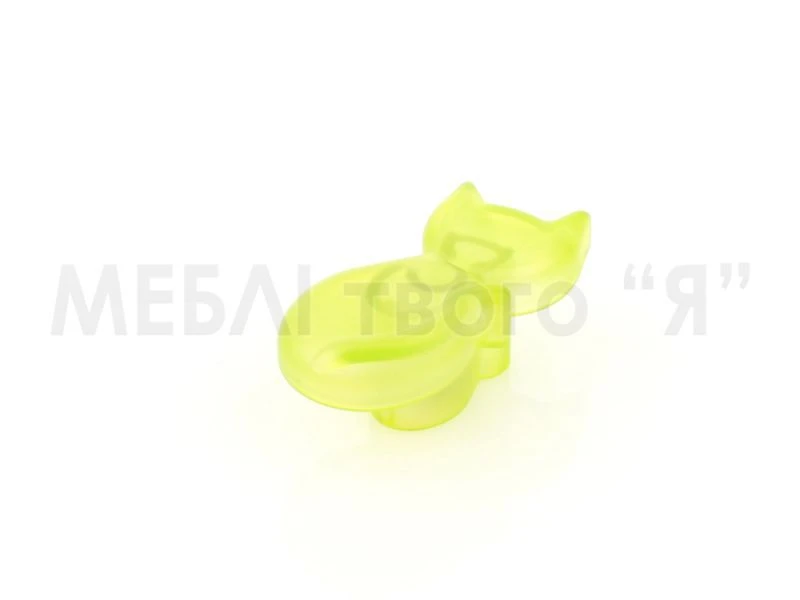 Меблева ручка Poliplast РП-10 Зелений прозорий
