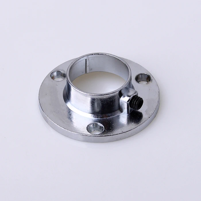 Низький флянець для труби DC D-25мм R-11 М AL-AL посилений Хром