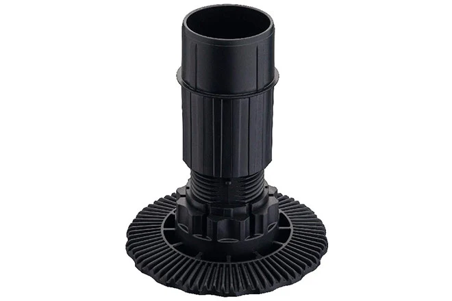 Ніжка меблева Hafele регульована  AXILO 60мм 637.76.351 Чорна