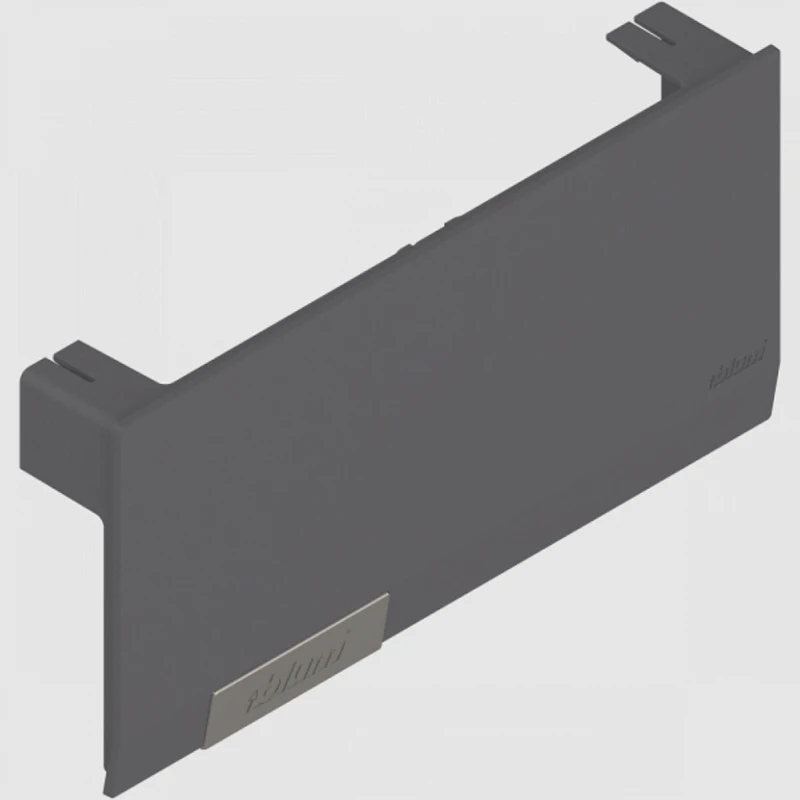 Заглушка велика Blum Aventos HK top ліва 22K8001.21ABD L+ZT20TGIG Темно-сірий
