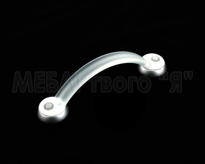 Мебельная ручка Poliplast РП-18 Белый прозрачный