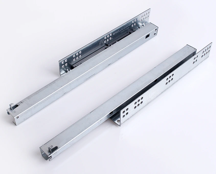 Напрямні Samet SmartSlide прихованого монтажу Soft-Close 12722123 (127221303) L-350мм Сірий