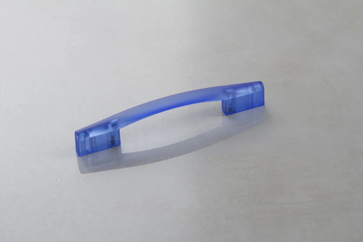 Мебельная ручка Poliplast РП-19/96 Синий прозрачный