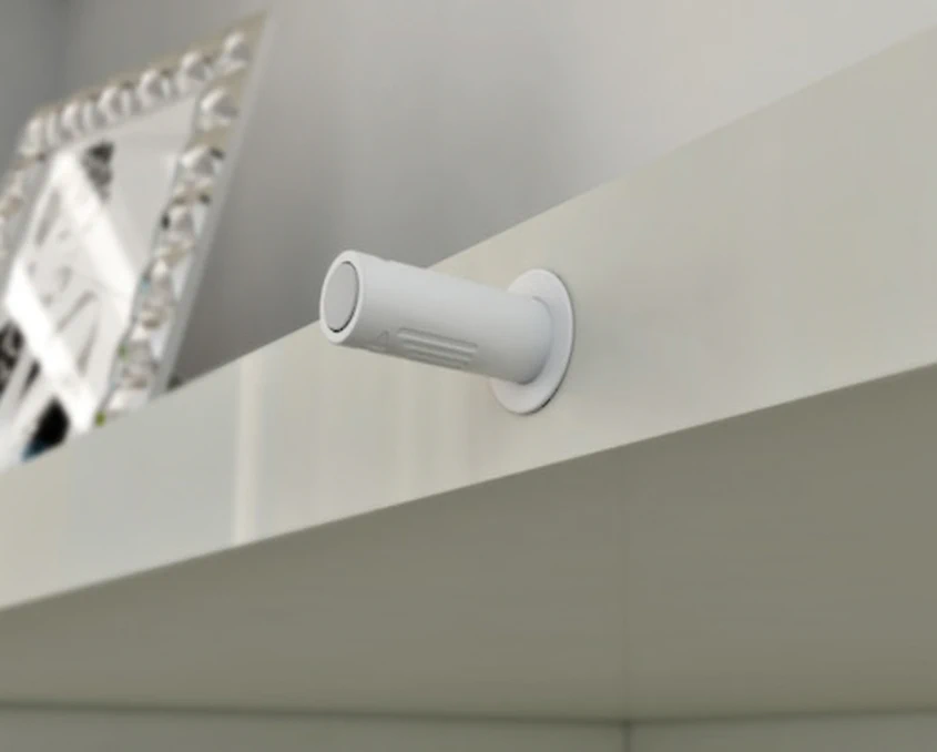 Виштовхувач для фасаду Italiana Ferramenta з демпфером K PUSH TECH 37мм Білий - 2