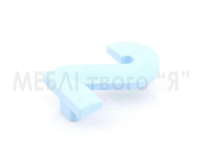 Меблева ручка Poliplast РП-2 Блакитний матовий