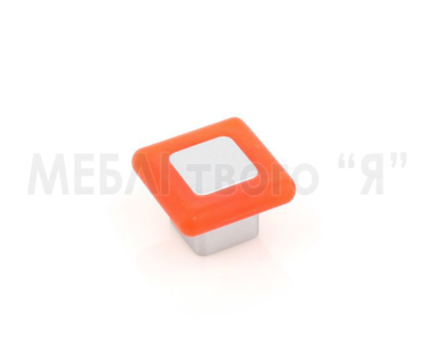 Мебельная ручка Poliplast РП-14 мягкая Оранжевый