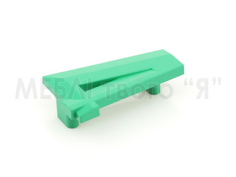 Мебельная ручка Poliplast РП-4 Зеленый глянец