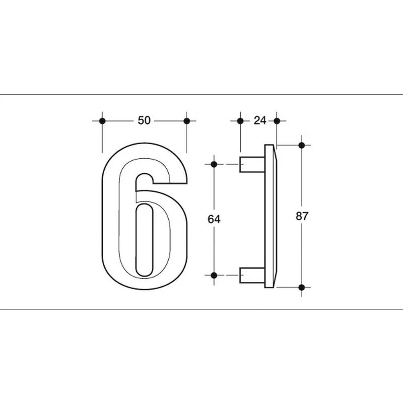 Меблева ручка Poliplast РП-6 Рожевий прозорий - 2